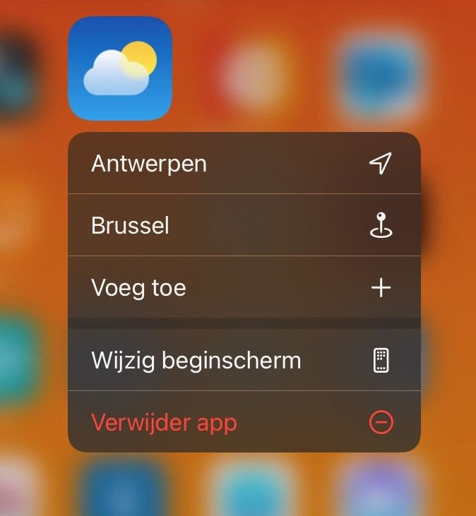 Een app verwijderen op een iPhone